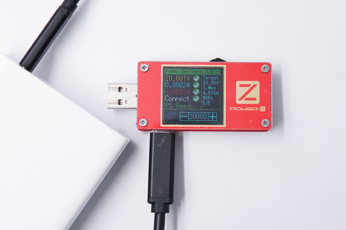 ChargerLAB POWER-Z KT001使用小技巧：一键检测PD充电器-POWER-Z