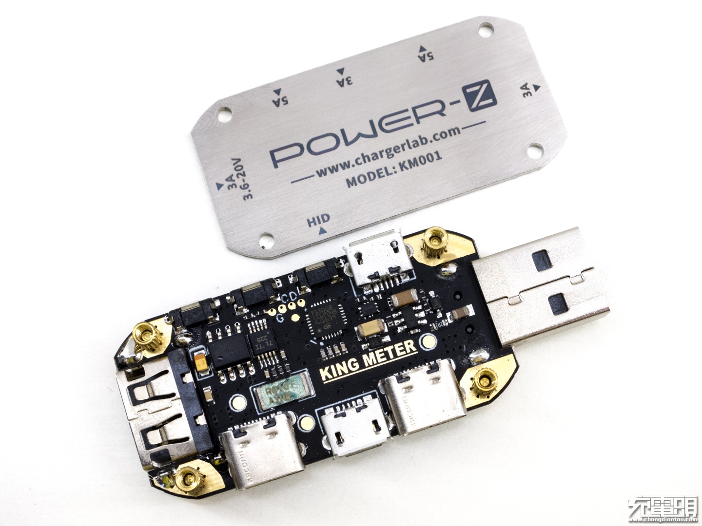 POWER-Z KM001更换金属面板闪亮登场-POWER-Z