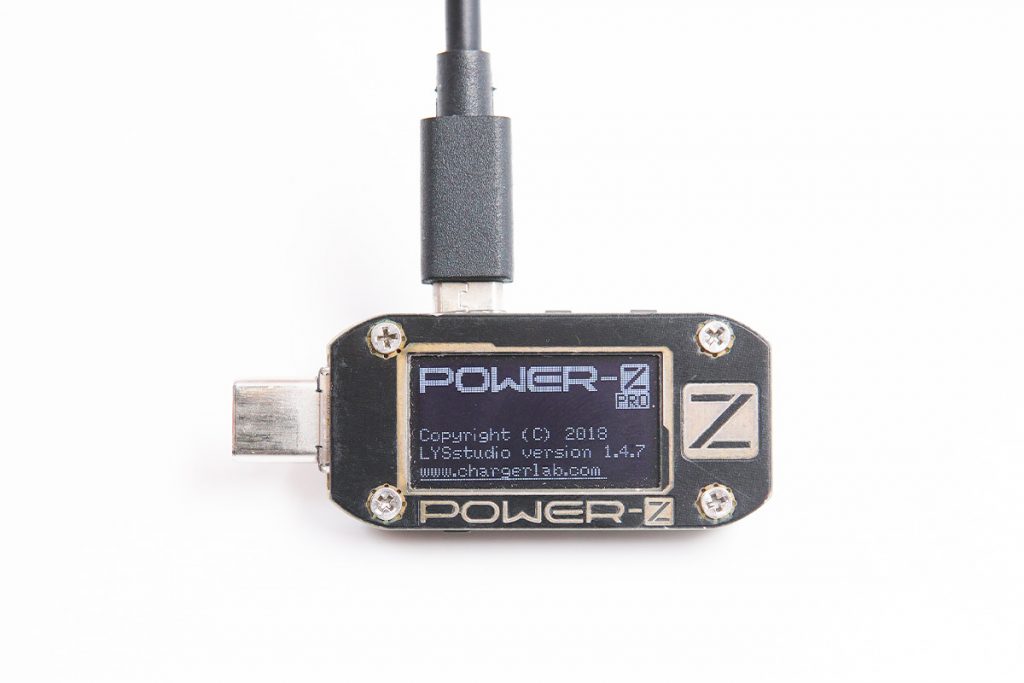 ChargerLAB POWER-Z KM001C最新固件能检测USB4了-POWER-Z